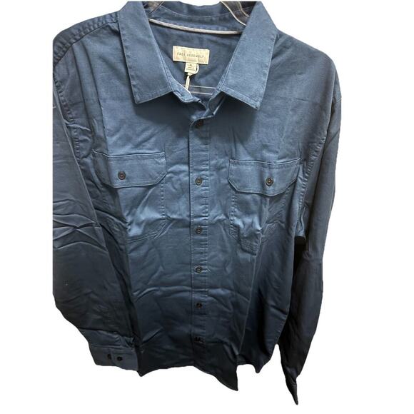 Assembly Other - Free Assembly Men’s Blue Button Down Shirt XL | Long Sleeve Casual Work Shirt